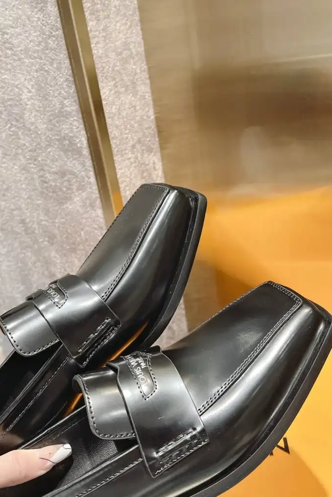 hype LV Leather Shoes