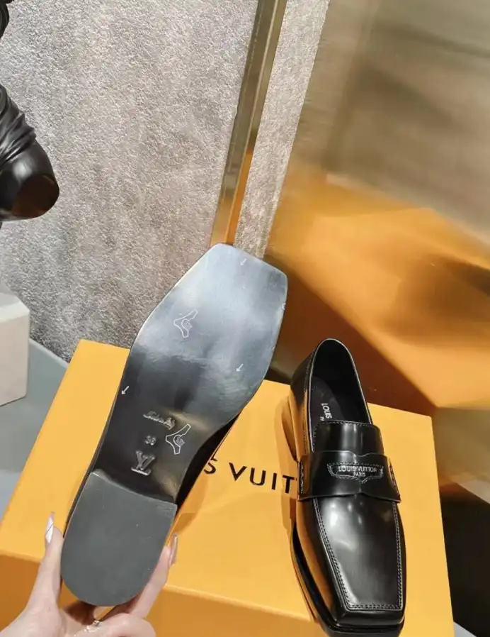 hype LV Leather Shoes