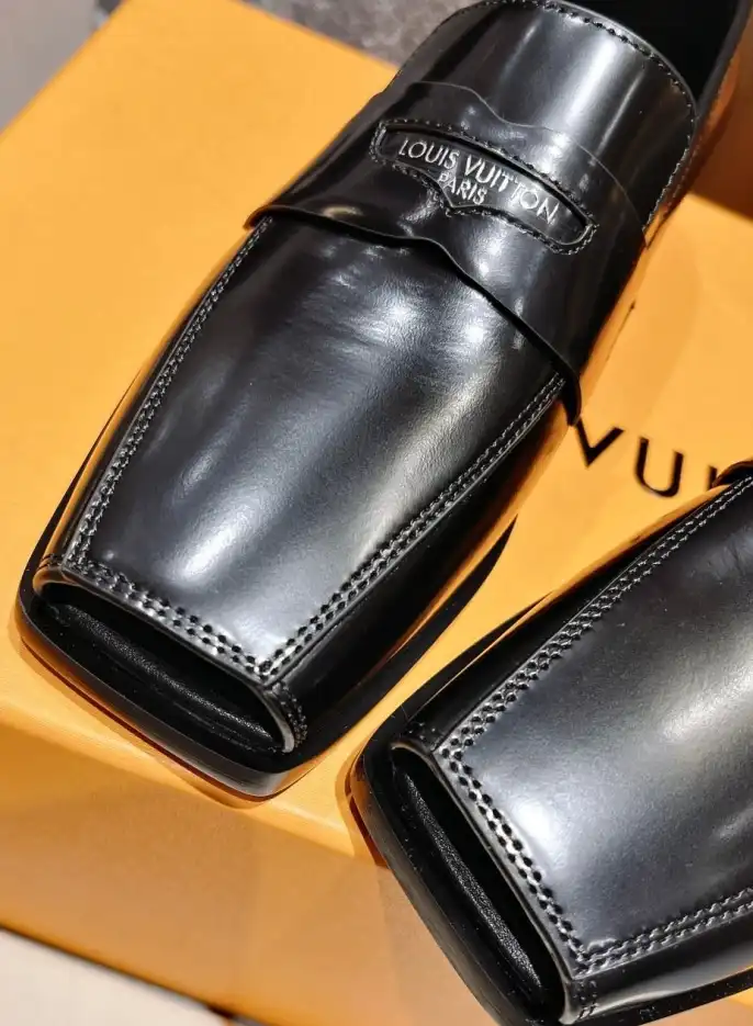 hype LV Leather Shoes