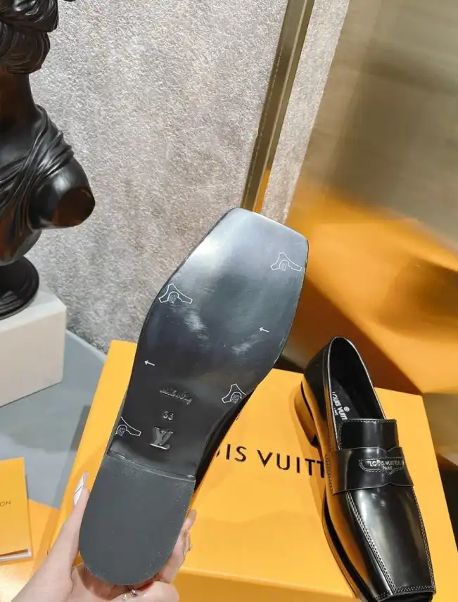 hype LV Leather Shoes