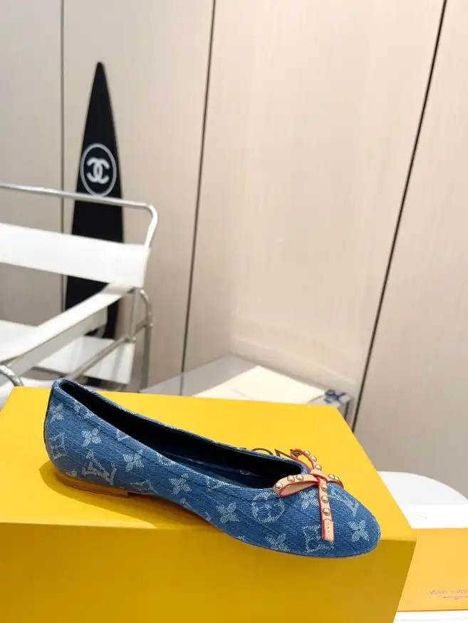 hype LV flat shoes