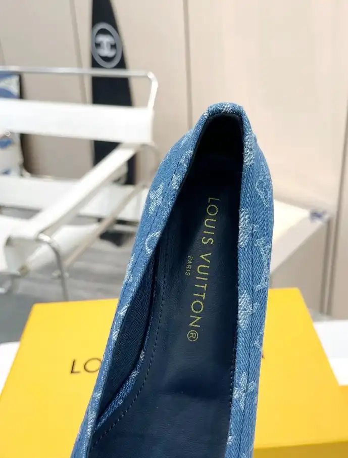 hype LV flat shoes