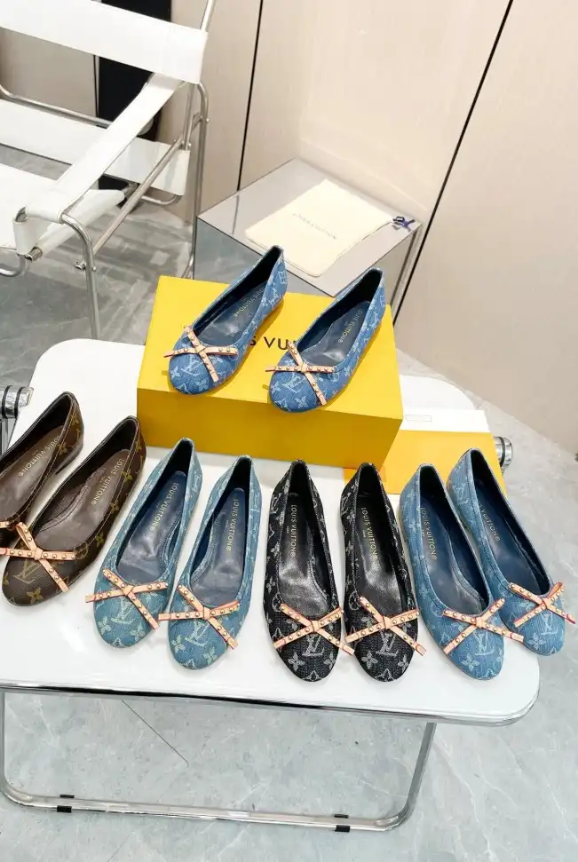 hype LV flat shoes