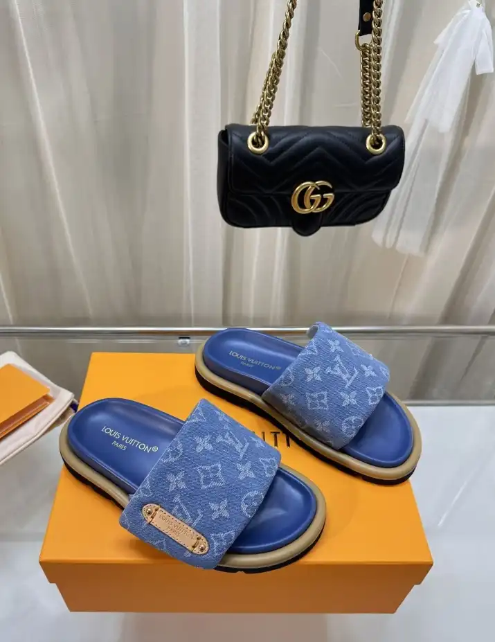 hype LV Slippers