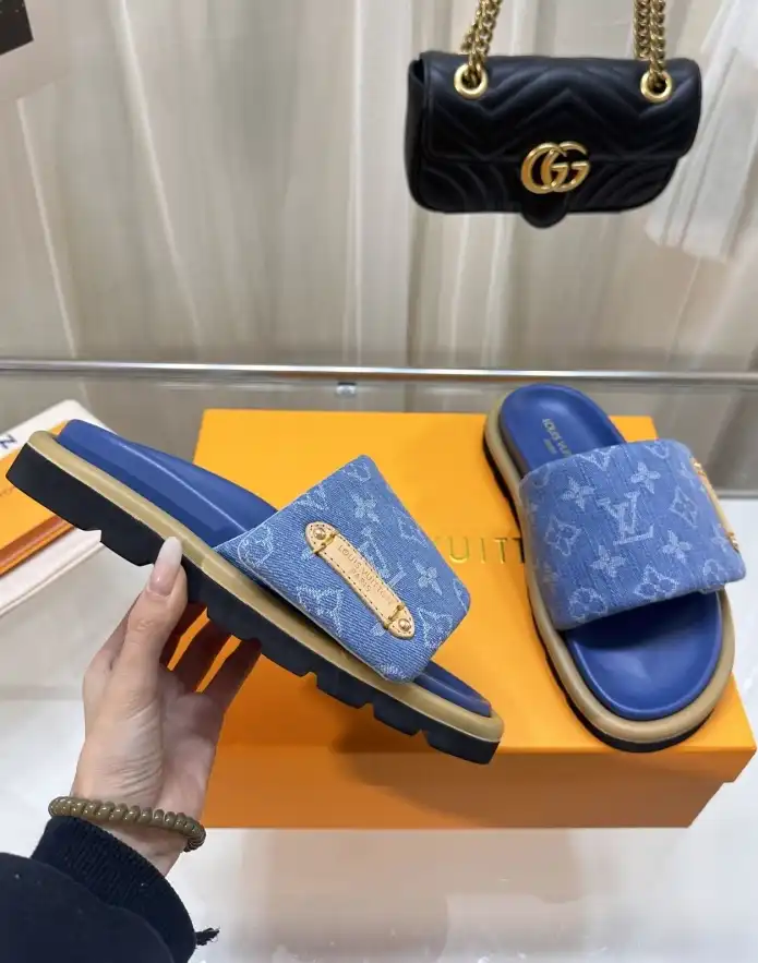 hype LV Slippers