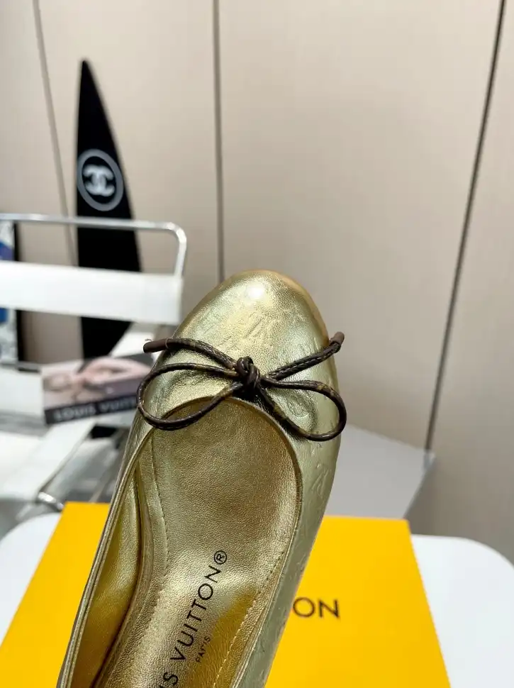 hype LV flat shoes