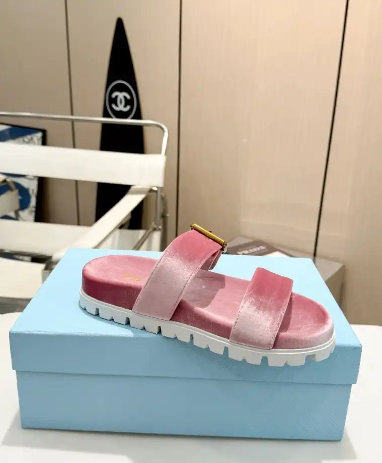 hype Prada Slippers