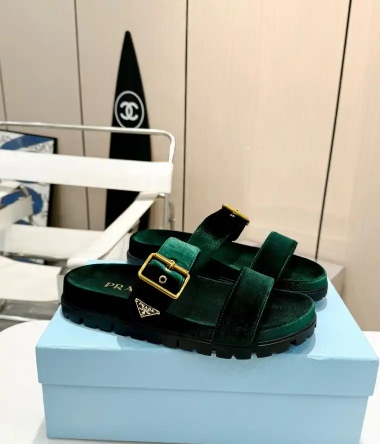 hype Prada Slippers