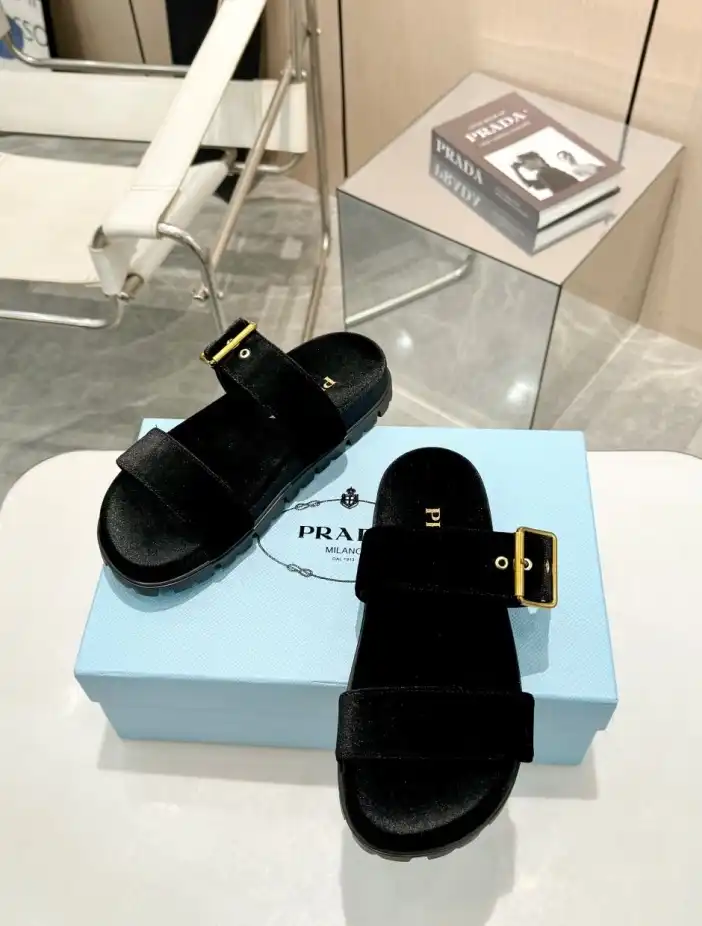 hype Prada Slippers