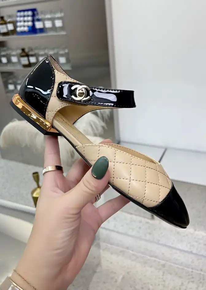 hype Chanel Flat Shoes