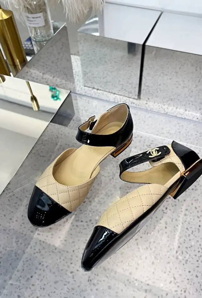 hype Chanel Flat Shoes