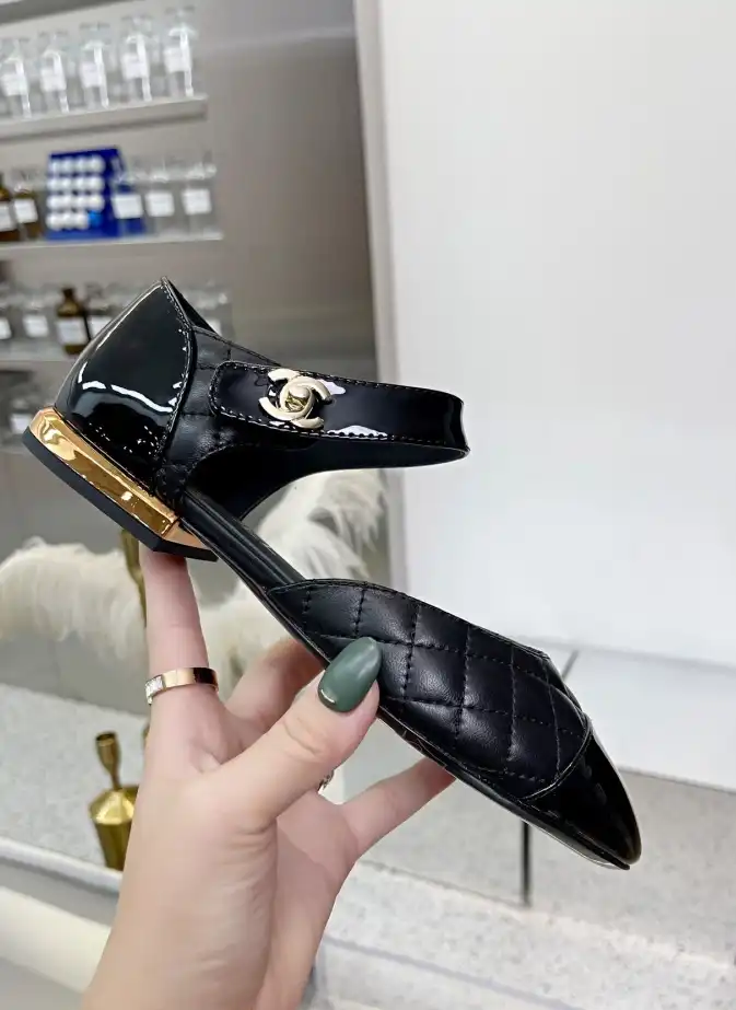 hype Chanel Flat Shoes