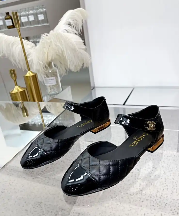 hype Chanel Flat Shoes