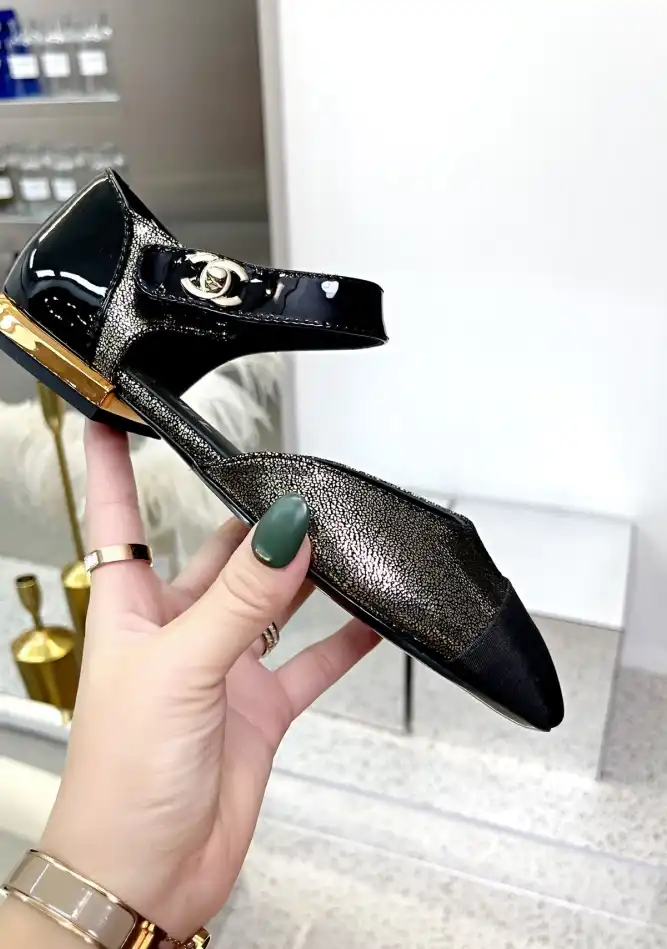 hype Chanel Flat Shoes