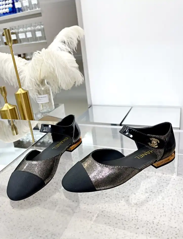 hype Chanel Flat Shoes