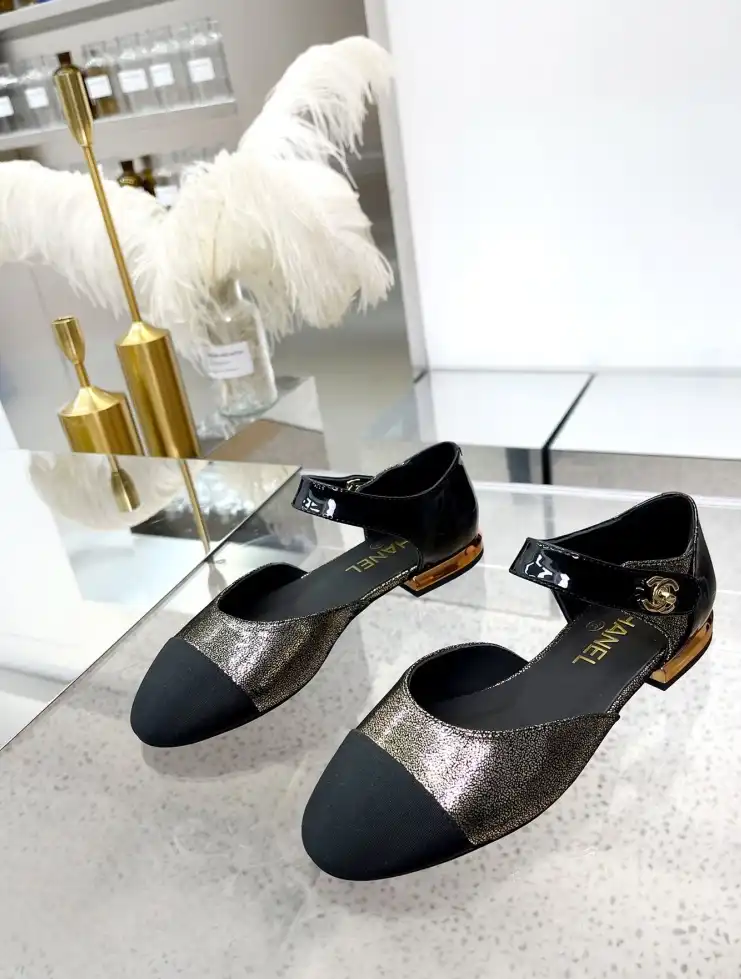 hype Chanel Flat Shoes