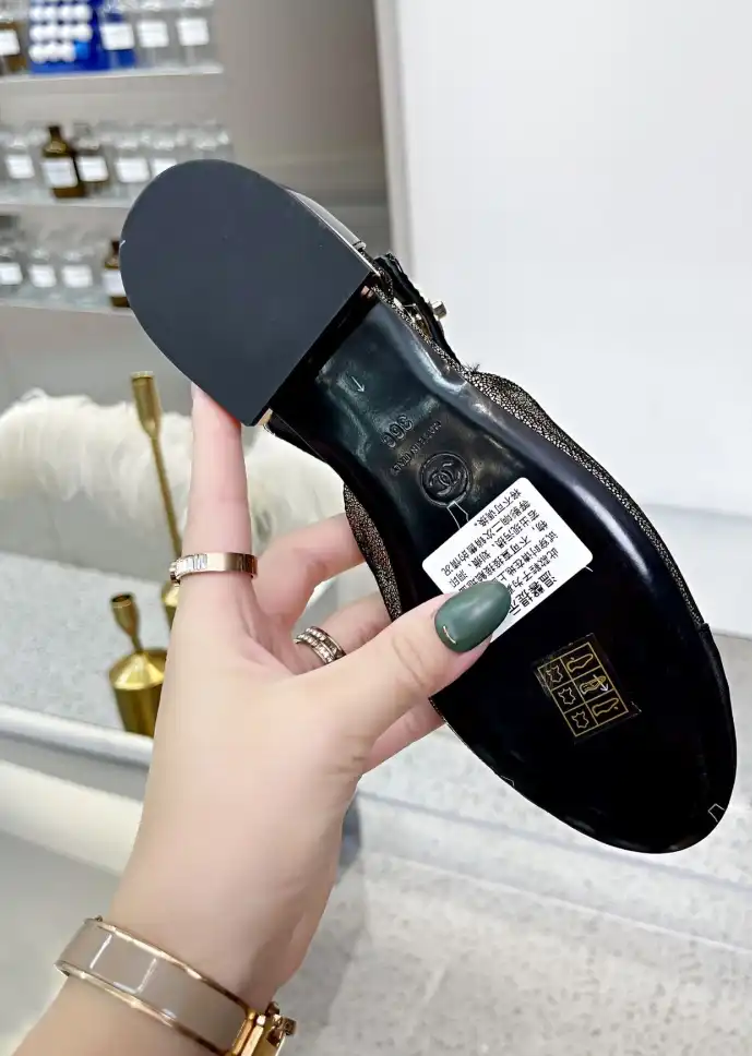 hype Chanel Flat Shoes