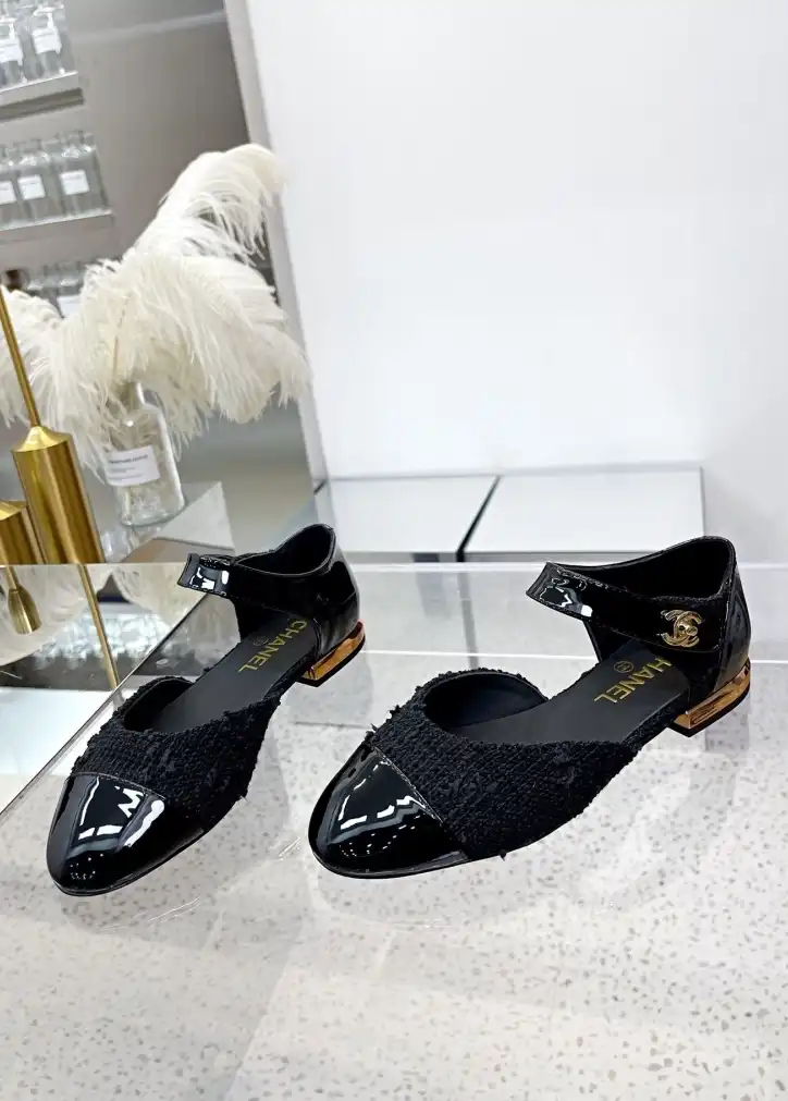 hype Chanel Flat Shoes