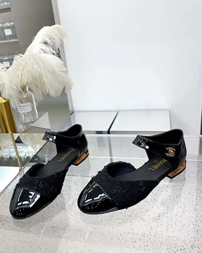 hype Chanel Flat Shoes