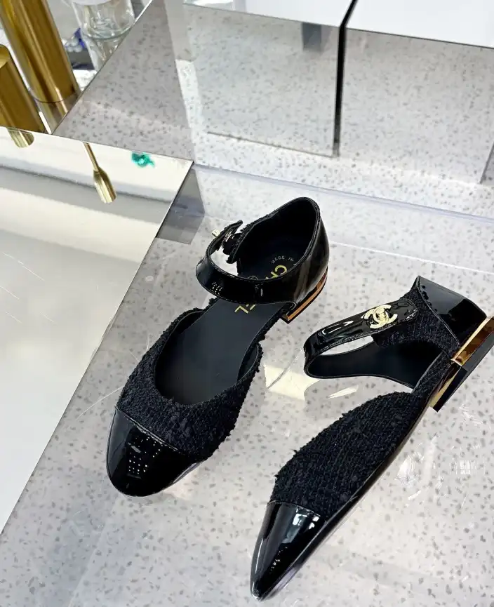 hype Chanel Flat Shoes