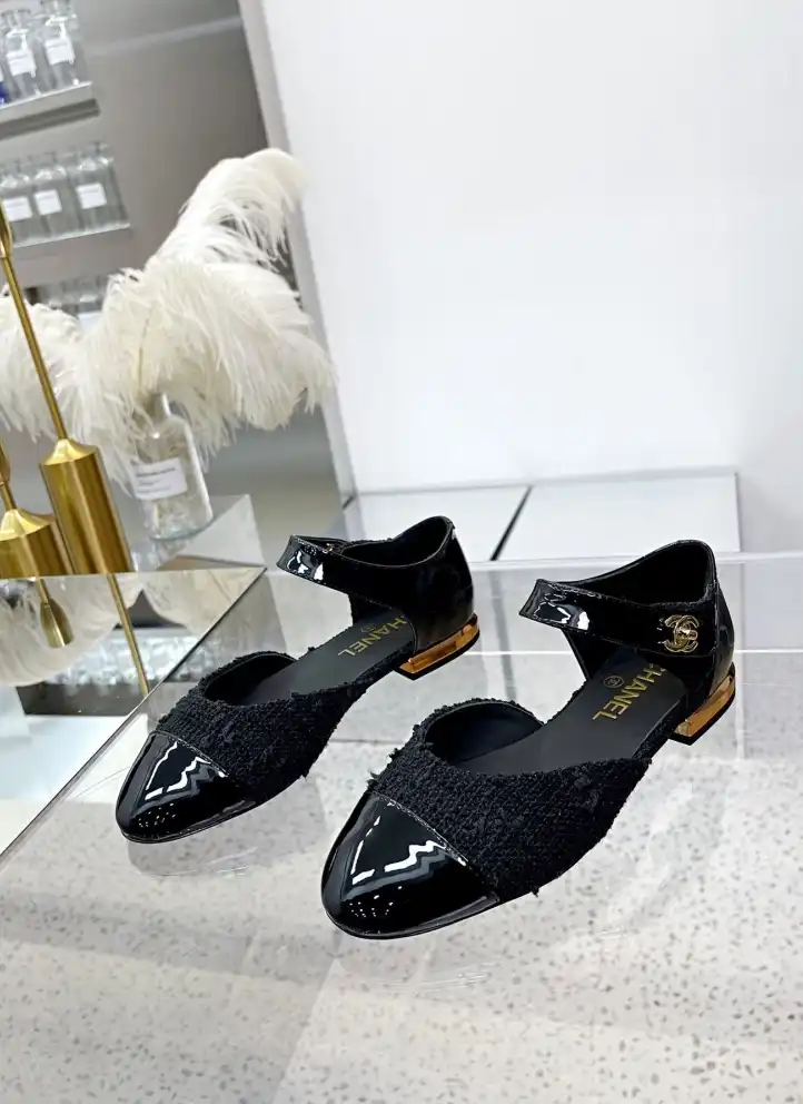 hype Chanel Flat Shoes