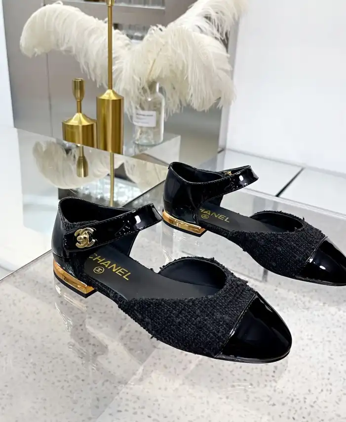 hype Chanel Flat Shoes