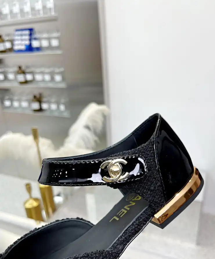 hype Chanel Flat Shoes