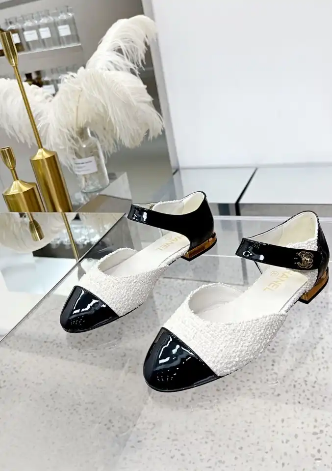 hype Chanel Flat Shoes