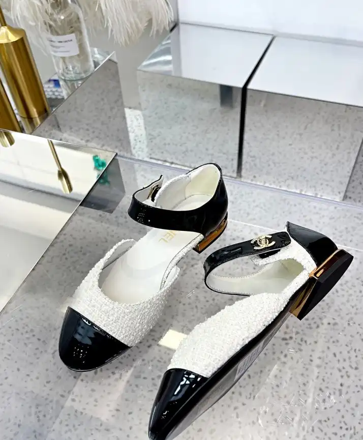 hype Chanel Flat Shoes