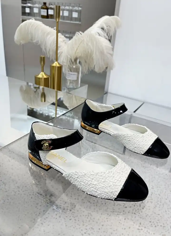 hype Chanel Flat Shoes