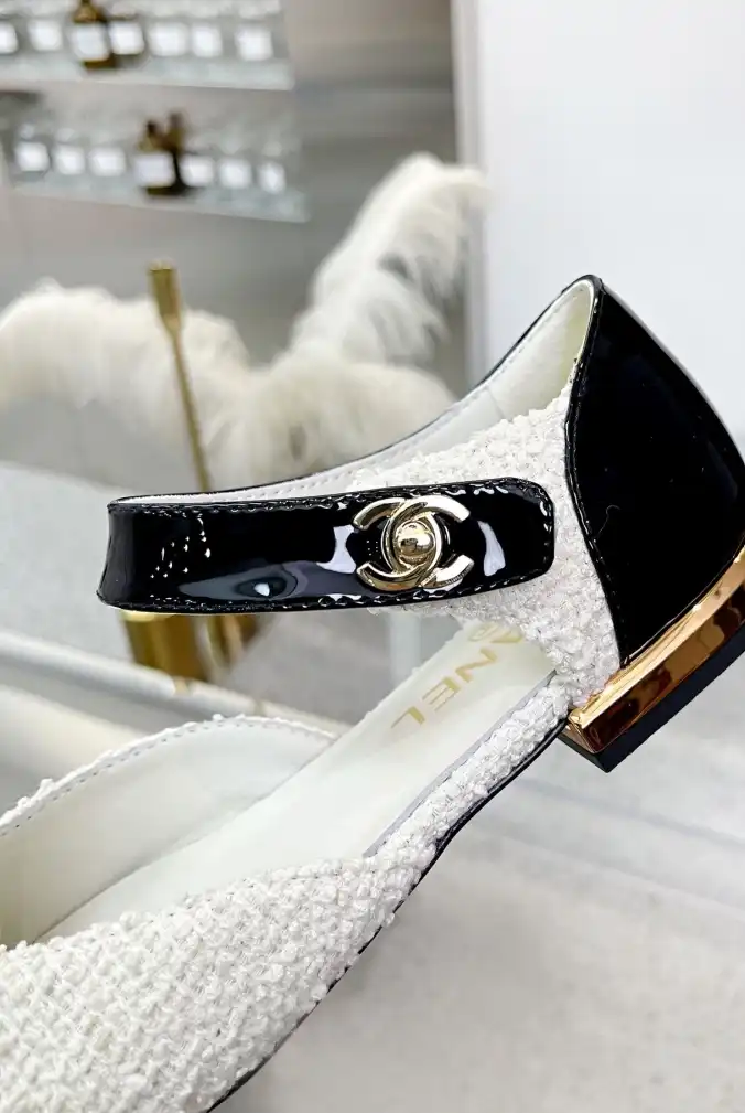 hype Chanel Flat Shoes