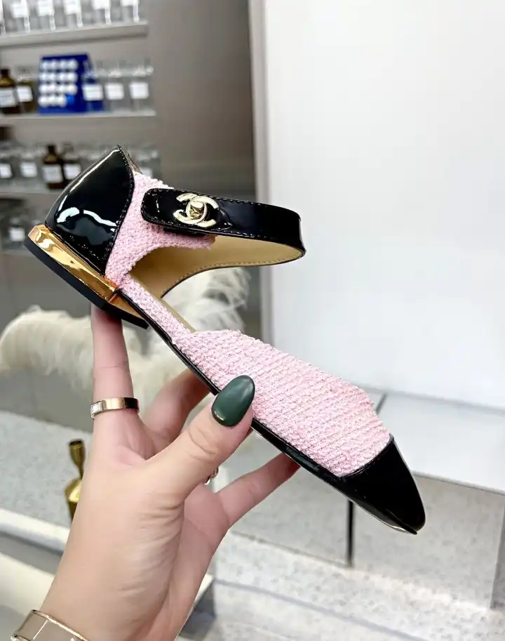 hype Chanel Flat Shoes