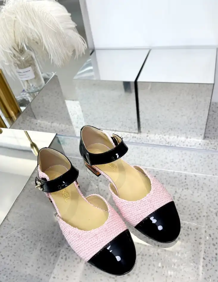 hype Chanel Flat Shoes