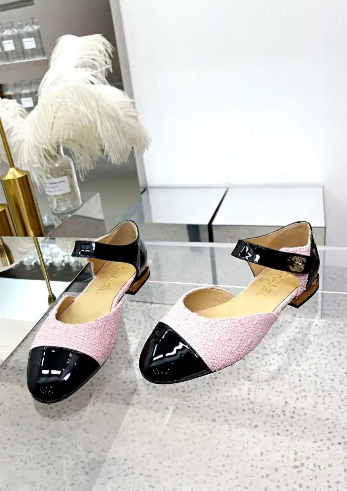 hype Chanel Flat Shoes