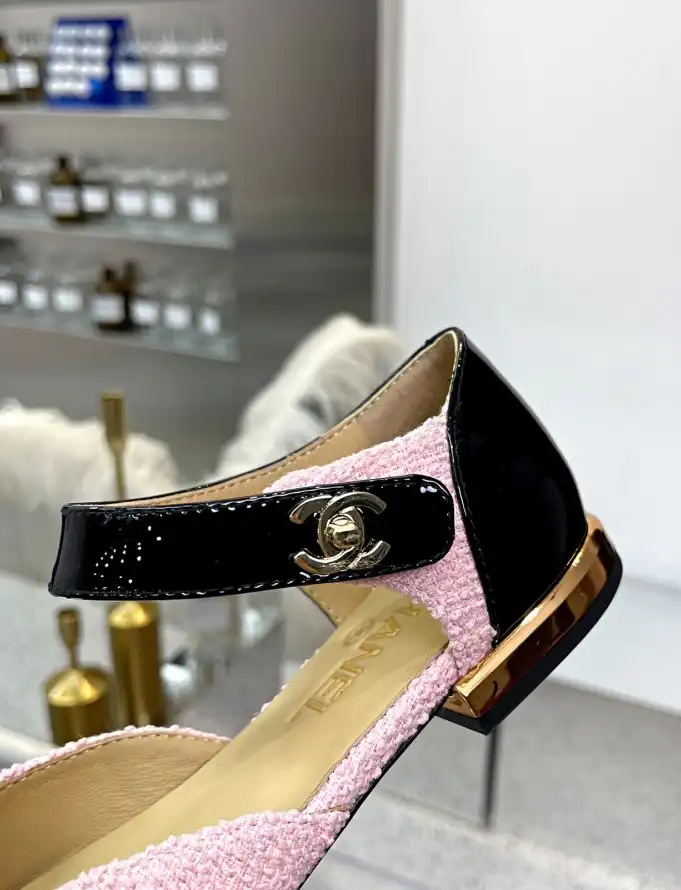 hype Chanel Flat Shoes