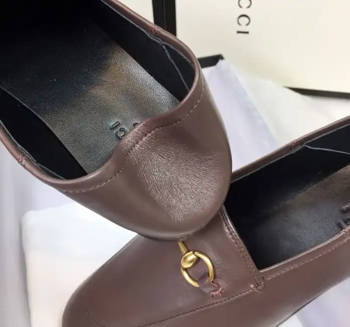 hype Gucci Leather Shoes