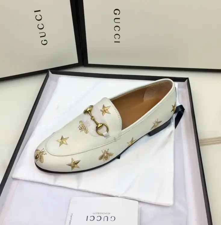 hype Gucci Leather Shoes