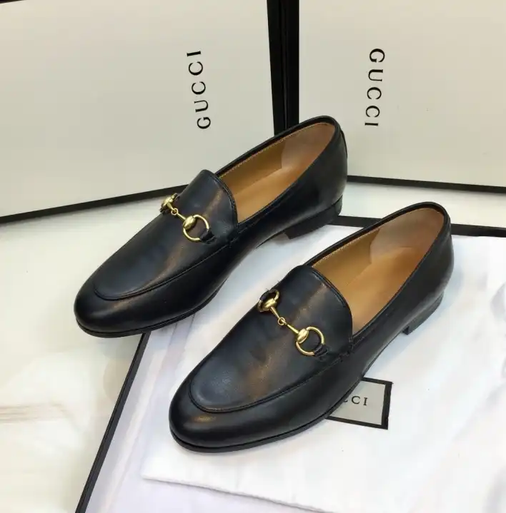 hype Gucci Leather Shoes