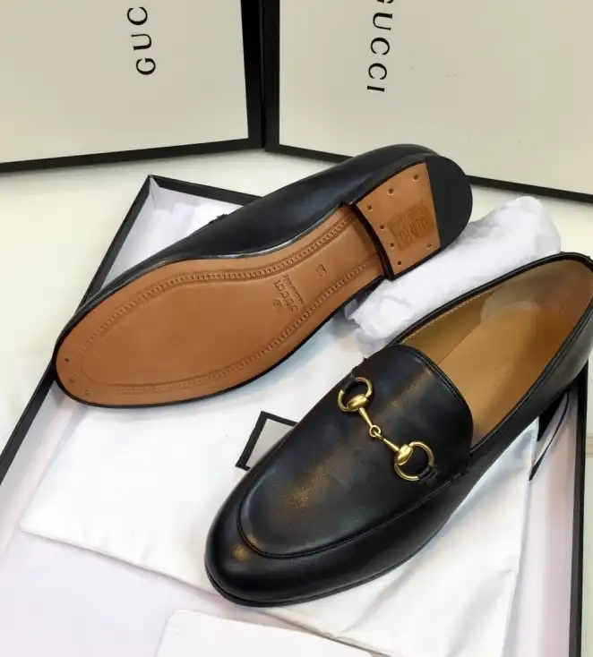 hype Gucci Leather Shoes