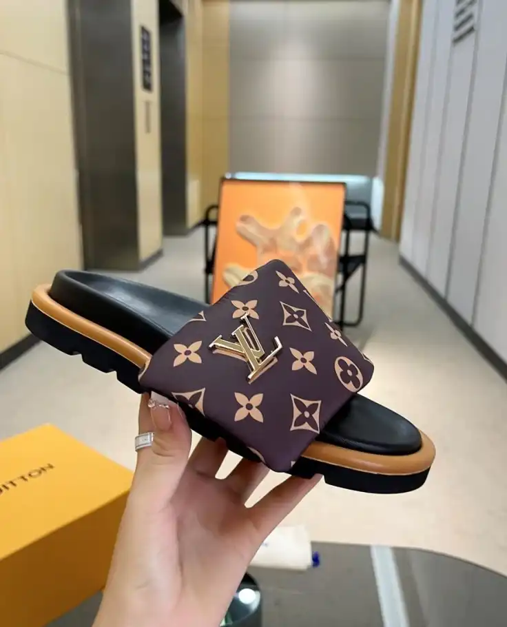 hype LV Slippers