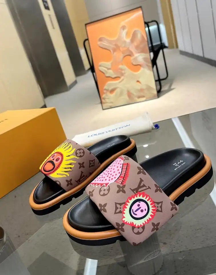 hype LV Slippers