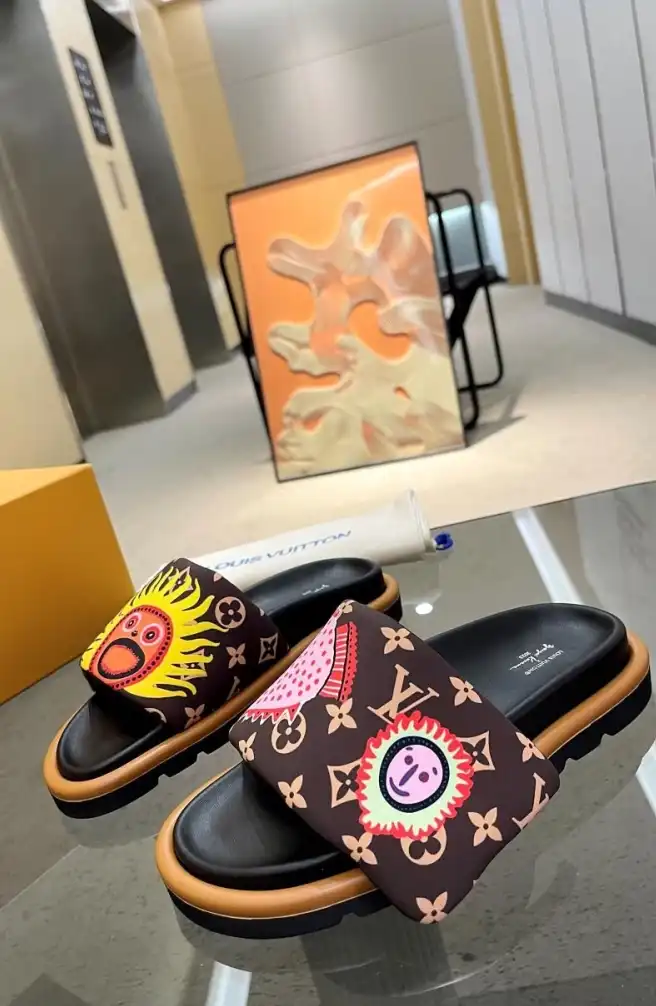 hype LV Slippers