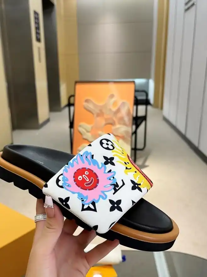 hype LV Slippers