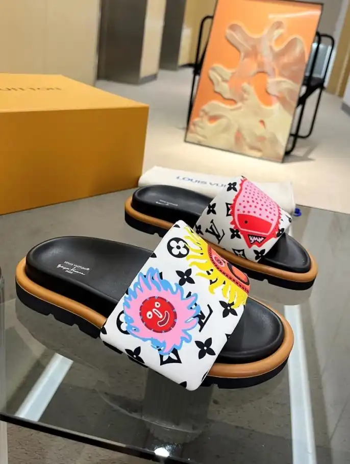 hype LV Slippers