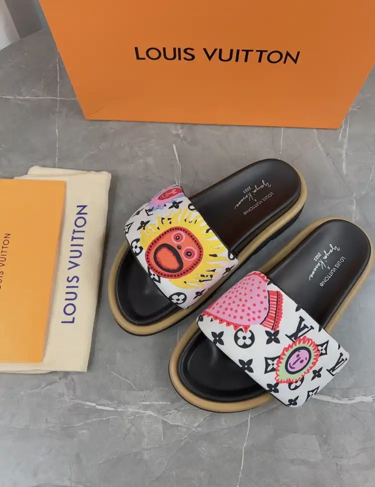 hype LV Slippers