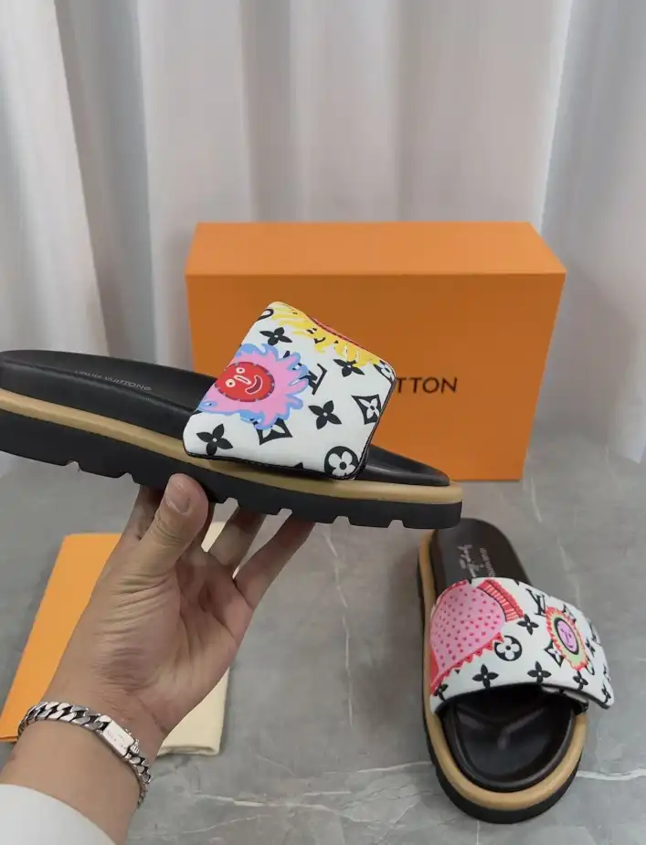 hype LV Slippers