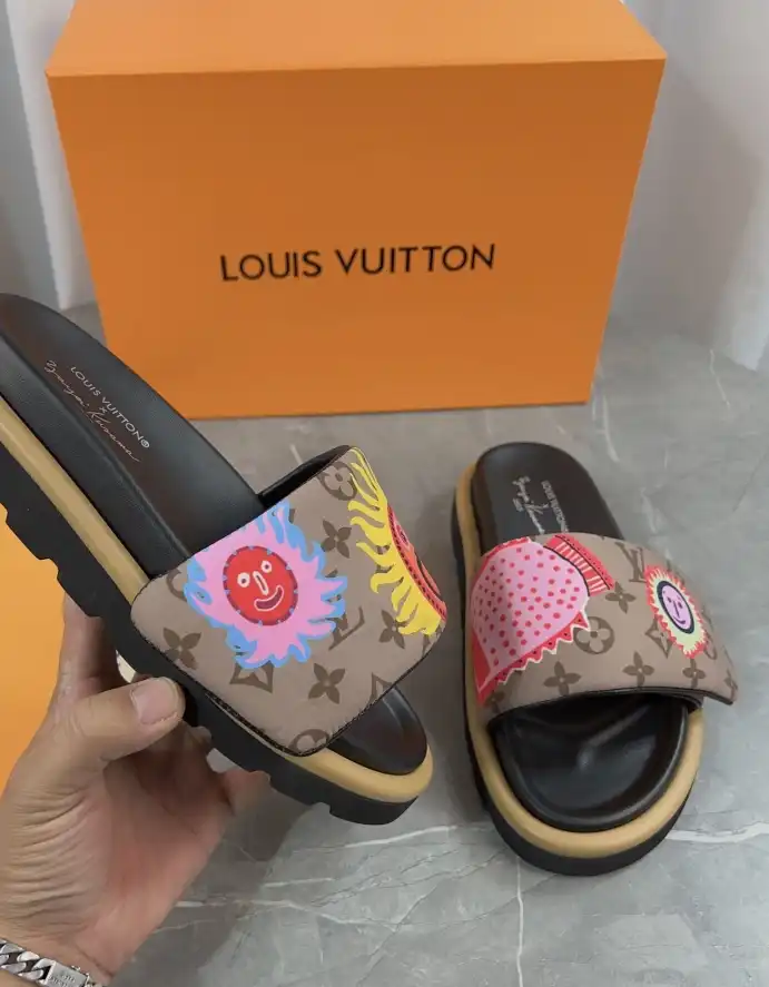 hype LV Slippers