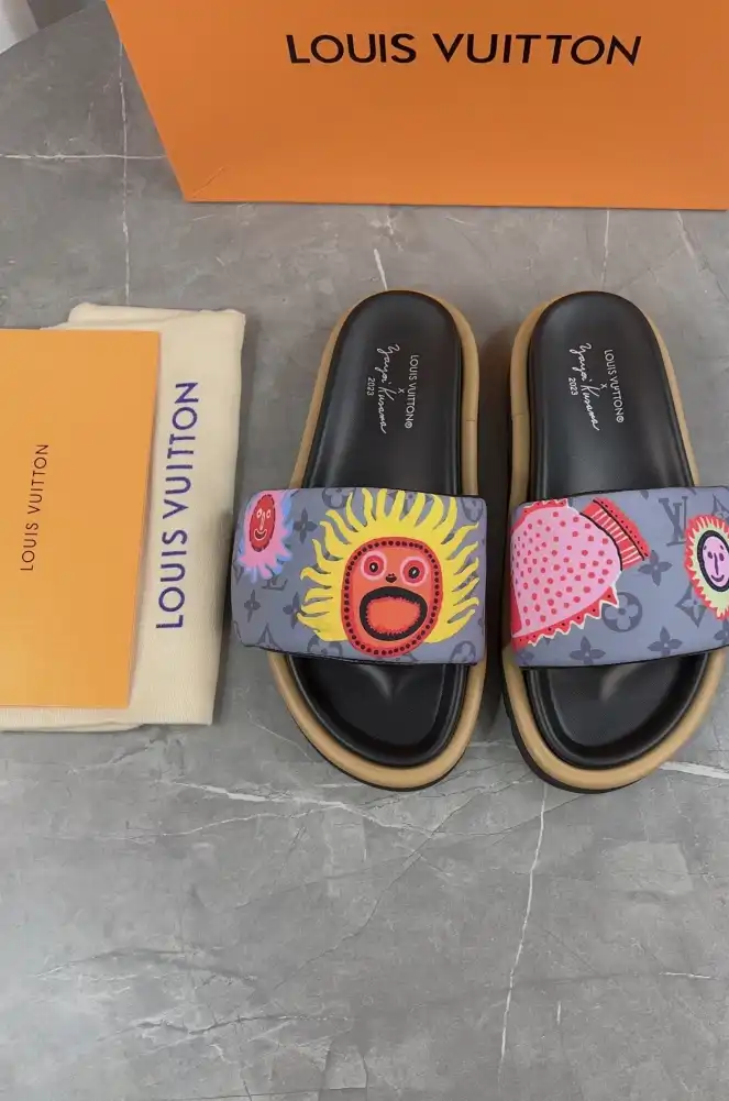 hype LV Slippers