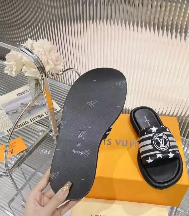 hype LV Slippers