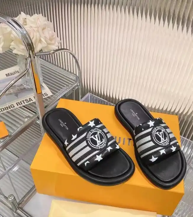 hype LV Slippers